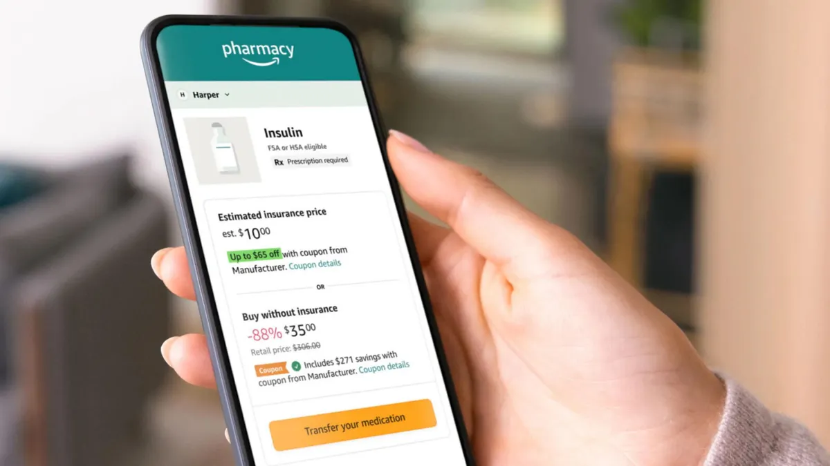 Amazon Pharmacy Launches Affordable $35 Monthly Insulin Plan