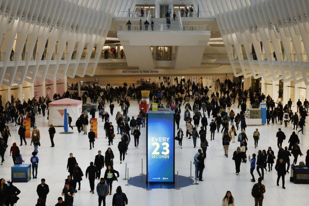 The Awareness Campaign at Oculus Center in New York